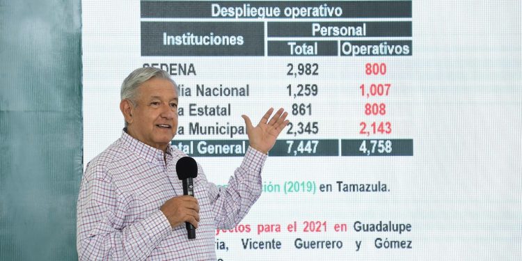 Supervisan avances de seguridad en Durango y Coahuila