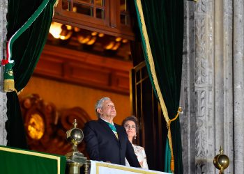 AMLO encabezó el 210 Aniversario de la Independencia del México