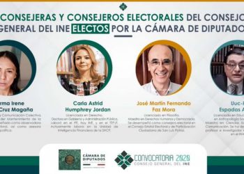 Eligen a los 4 nuevos consejeros del INE
