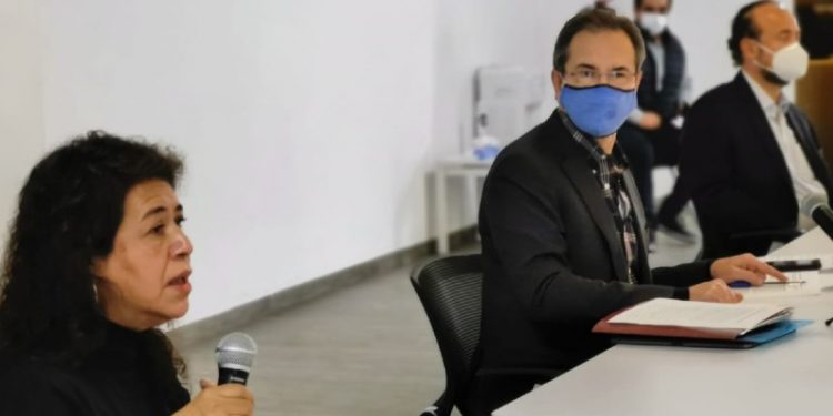 Titular de la SEP encabeza  revisión con legisladores de los avances en la Ley General de Educación Superior