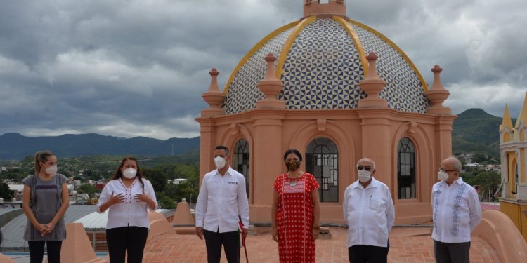 Entregan Secretaría de Cultura federal, INAH y Gobierno de Oaxaca Catedral de Huajuapan de León, joya arquitectónica de la mixteca