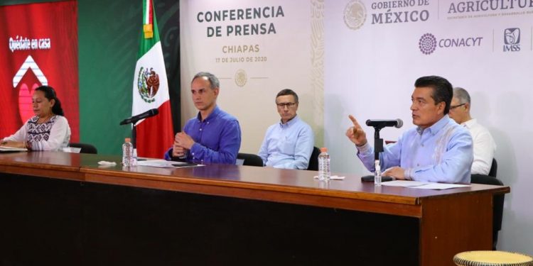 Hugo López-Gattel, presenta el Modelo de Intervención Local de Salud Comunitaria en Chiapas