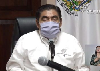 Miguel Barbosa asegura que no  hay ninguna condición para permitir la reapertura económica.