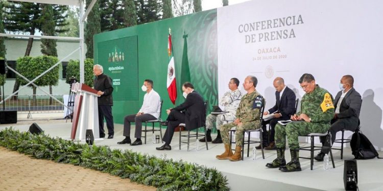 Oaxaca va a la baja en temas de inseguridad