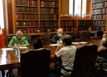 Recibe Secretaria de Gobernación a familiares de víctimas de feminicidio y defensoras de derechos humanos