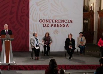 AMLO presentan acciones para la atención y protección de las mujeres