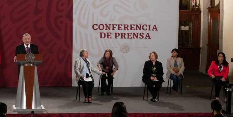 AMLO presentan acciones para la atención y protección de las mujeres