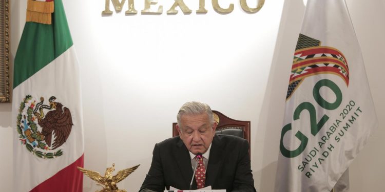 AMLO participa en el G20