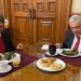 Presidente desayuna con Ricardo Monreal