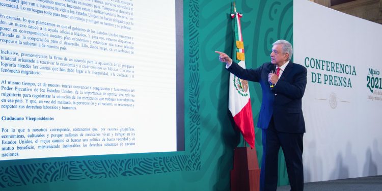AMLO manda carta a Joe Biden