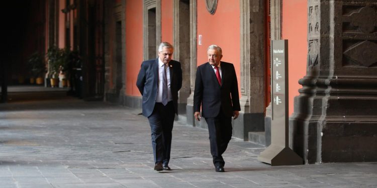 AMLO se reúne con el presidente de Argentina
