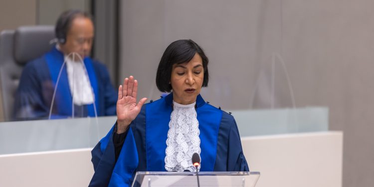 Embajadora Socorro Flores Liera realizó el juramento estatutario como magistrada de la Corte Penal Internacional