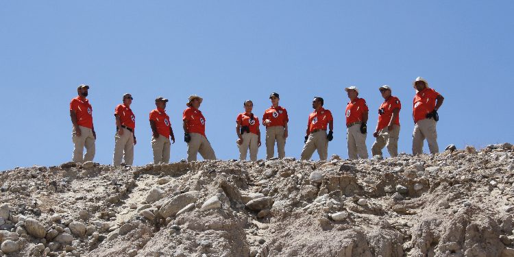 Grupos Beta del INM Tijuana y Mexicali rescatan a dos personas migrantes extraviadas en La Rumorosa