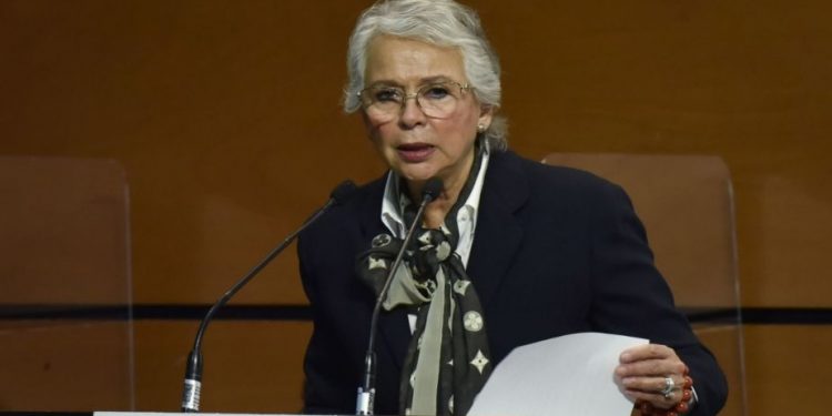 Reconstrucción del tejido social previene violencia, secretaria Olga Sánchez Cordero