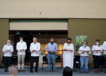 Inauguran Pabellón de la Reina Roja en Palenque, Chiapas