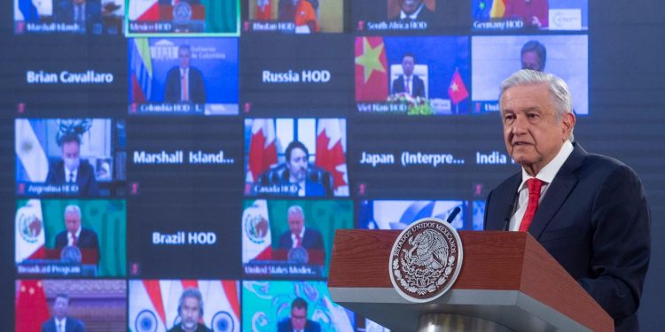 AMLO expone en Cumbre sobre Cambio Climático beneficios ambientales de Sembrando Vida