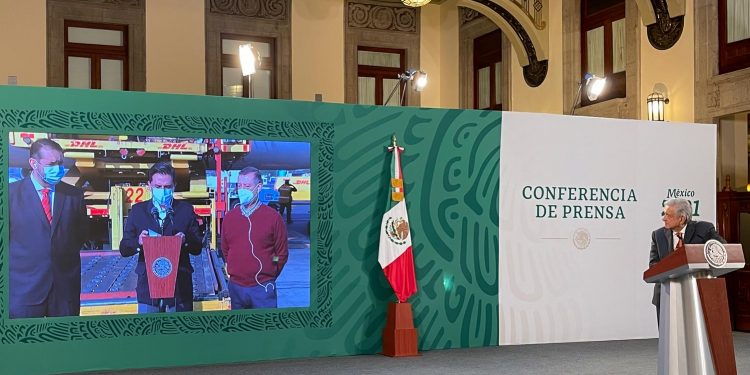 Destaca recepción de vacunas contra COVID-19