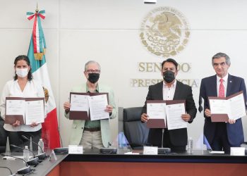 Firma Senado convenio de colaboración con la Fundación IMSS