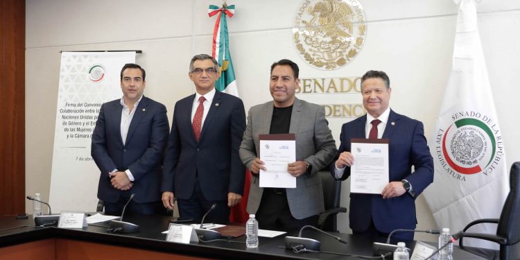 Se compromete Senado a fortalecer en la legislación los derechos humanos de mujeres: Eduardo Ramírez Aguilar