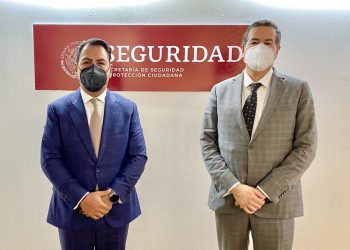 Se reúne Eduardo Ramírez Aguilar con subsecretario de SSyPC