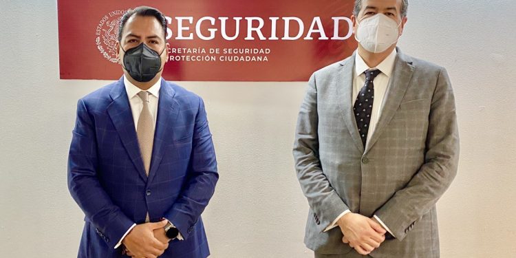 Se reúne Eduardo Ramírez Aguilar con subsecretario de SSyPC