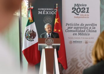 AMLO ofrece disculpas a la comunidad china en México por agravios históricos