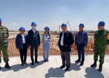 AMLO supervisa construcción del Aeropuerto Internacional General Felipe Ángeles