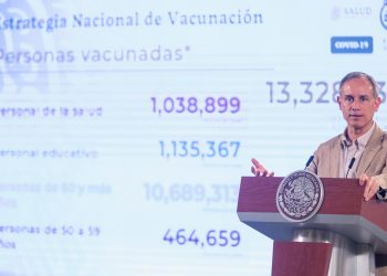 Avanza a buen ritmo vacunación en México