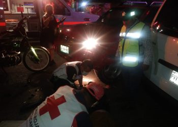 Hijo de candidato en Xicotepec, Puebla atropella motociclistas