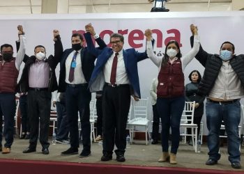 Senadores  de Morena cierran filas a favor de Claudia Rivera en Puebla