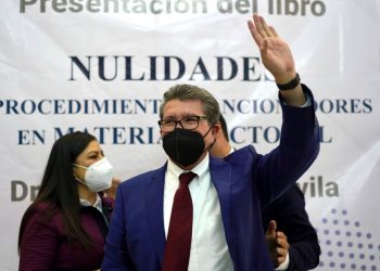 Unidad, base del éxito electoral, señala el senador Ricardo Monreal en Puebla