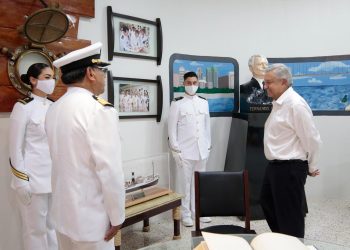 Gobierno de México anuncia unión de Marina Mercante y Marina Armada de México para el fortalecimiento del cuidado de puertos