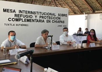 Gobierno de México y del estado de Chiapas trabajan en conjunto para atender a personas refugiadas