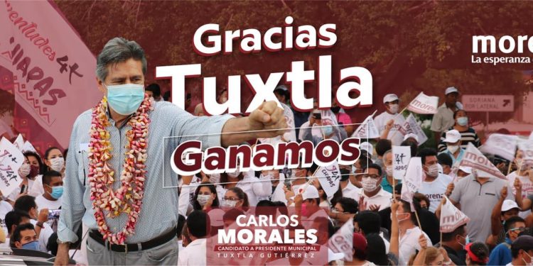 Morena gana reelección en la Capital Chiapaneca