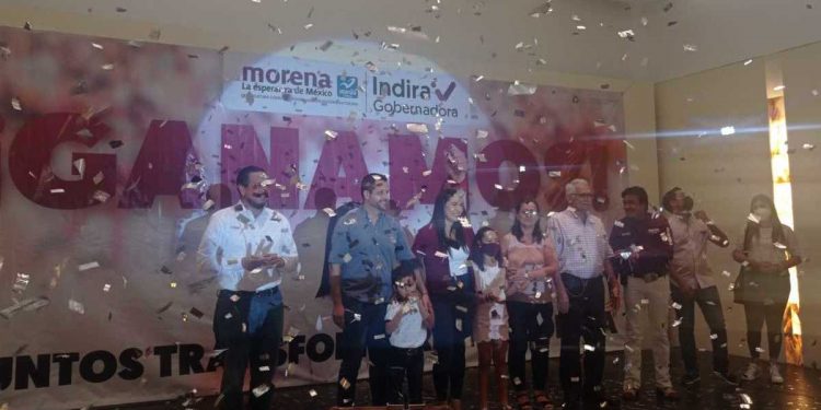 PREP confirma ventaja a Indira Vizcaíno en Colima