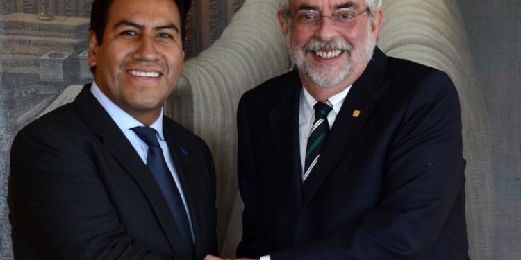 Se reúne Eduardo Ramírez Aguilar con rector de la UNAM, Enrique Graue