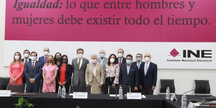 Se reúnen Secretaría de Gobernación e INE para refrendar diálogo y colaboración interinstitucional
