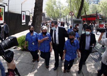 Senado cumple con éxito protocolo de Macrosimulacro Nacional 2021