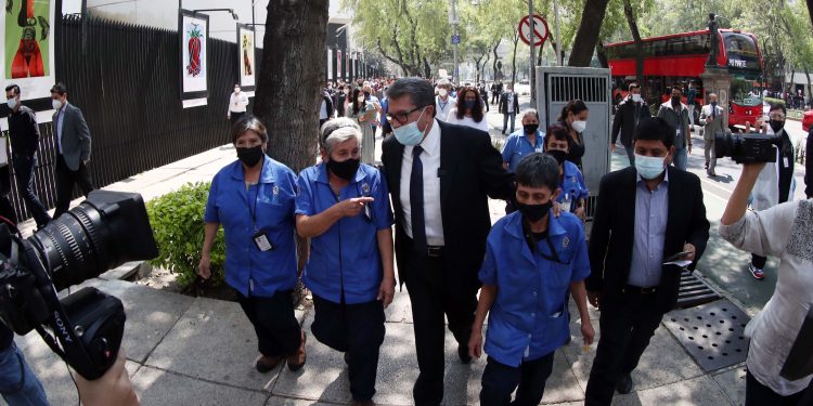 Senado cumple con éxito protocolo de Macrosimulacro Nacional 2021