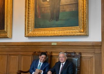 AMLO se reúne con gobernador electo de San Luis Potosí