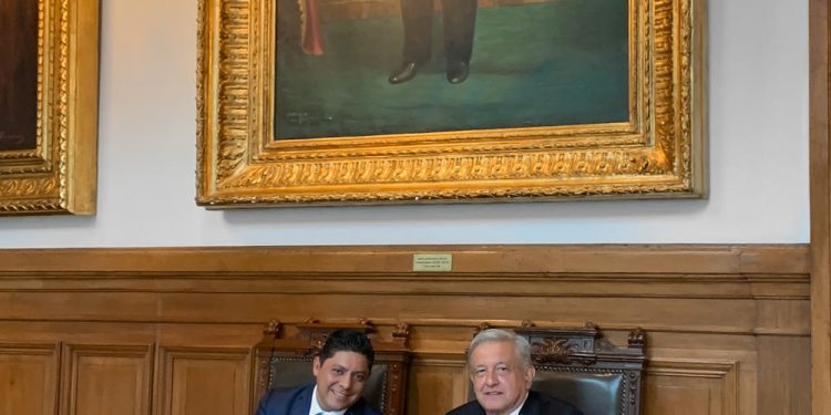 AMLO se reúne con gobernador electo de San Luis Potosí