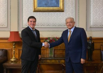 AMLO sostiene reunión con gobernador electo de Nuevo León