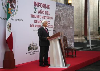 Cuarta Transformación tiene aprobación del pueblo de México, afirma presidente en tercer aniversario del triunfo democrático