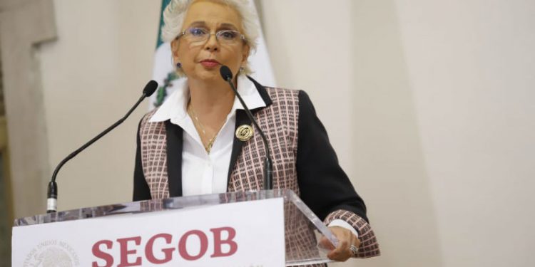 Desde Tijuana, secretaria de Gobernación, Olga Sánchez Cordero, llama a construir puentes y no muros en la frontera