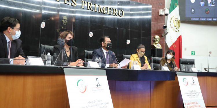 La voz de nuestros pueblos no se apagó en 1521, destaca el senador Eduardo Ramírez