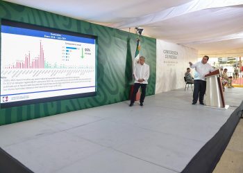 AMLO destaca avances en seguridad en Baja California Sur