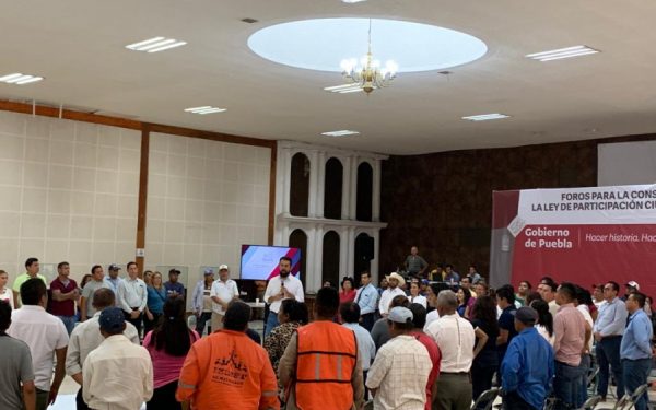 En Izúcar de Matamoros se realizó el Foro para la Construcción de la Ley de Participación Ciudadana