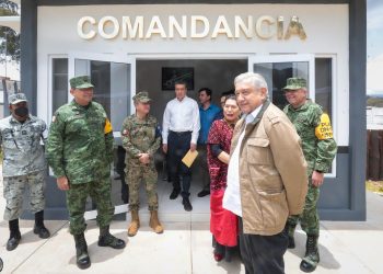 Inauguran cuartel de la GN en Chiapas