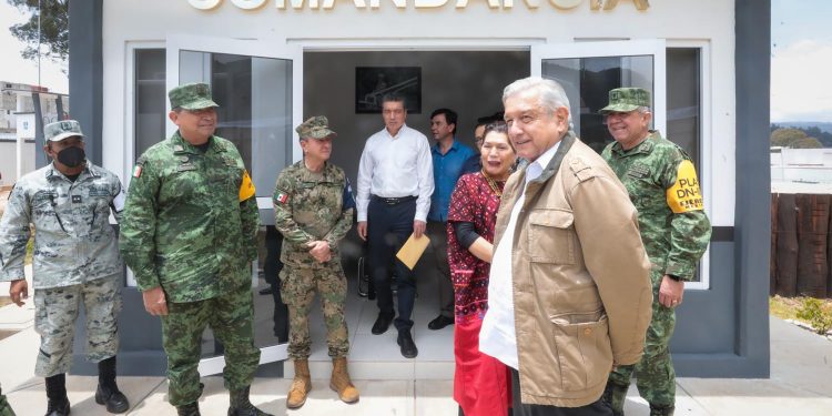 Inauguran cuartel de la GN en Chiapas