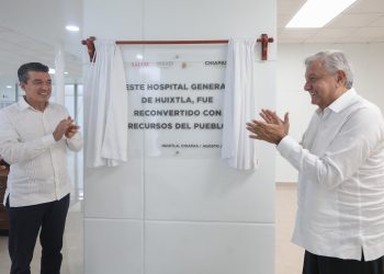 Inauguran  reconversión de Hospital General de Huixtla en Chiapas